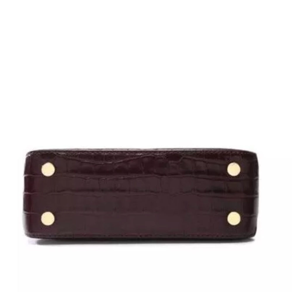 Michael Kors Mercer Large Damson Leather Handbag - Picture 4 of 7